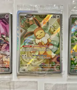 Pokemon Promo Cards Pikachu 088 & 027, Iono 124, Zapdos EB Games, Eevee 173 - Image 5