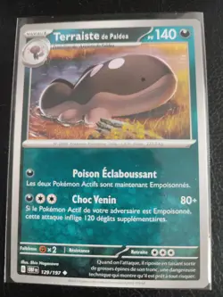 Carte Pokemon Terraiste De Paldea 129/197 Flammes Obsidiennes - Image 1