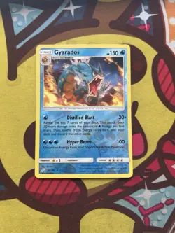 Pokemon Gyarados 30/181 - SM Team Up - Reverse Holo Rare - Excellent - Image 1