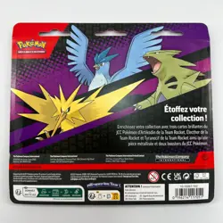 Pokemon Duopack 2 Boosters Team Rocket Artikodin Electhor Tyranocif EV03 EV06 - Image 2