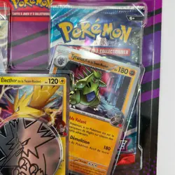 Pokemon Duopack 2 Boosters Team Rocket Artikodin Electhor Tyranocif EV03 EV06 - Image 4