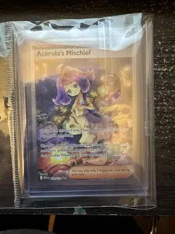 Acerola's Mischief 183/132 SIR Pokemon Mega Evolution Pack Fresh - Image 1