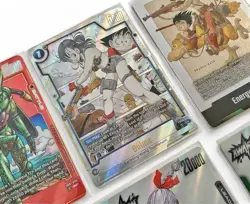 Dragon Ball Super Fusion World Manga SB-01 Lot Bulma Alt Art, Energy Cards Rares - Image 4