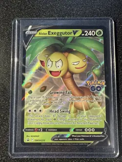 Alolan Exeggutor V SWSH225 SWSH: Sword & Shield Promo Cards Holo - Image 1