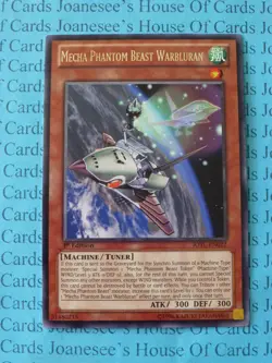 Mecha Phantom Beast Warbluran JOTL-EN022 Silver Rare Yu-Gi-Oh Card 1st Edition - Image 1