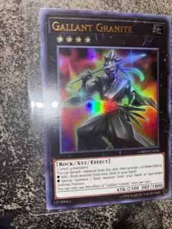 Yugioh Gallant Granite CHIM-EN036 Ultra Rare 1st Ed NM - Image 1