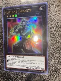 Yugioh Gallant Granite CHIM-EN036 Ultra Rare 1st Ed NM - Image 3