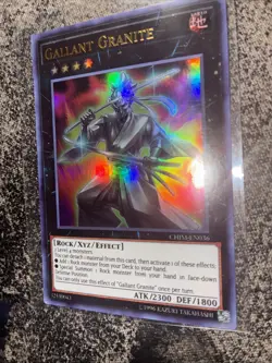 Yugioh Gallant Granite CHIM-EN036 Ultra Rare 1st Ed NM - Image 4