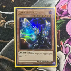 Yugioh 1x Barrel Dragon Ultra MRD-EN126 Metal Raiders 25th Anniversary Ed NM - Image 1
