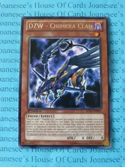 DZW - Chimera Clad JOTL-EN001 Silver Rare Yu-Gi-Oh Card 1st Edition New - Image 1