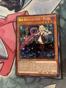 * SKY STRIKER ACE -RAYE * 1ST EDITION PRISMATIC SECRET MP19-EN259 (NM) YUGIOH! - Image 3