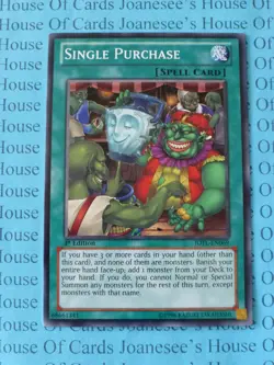 Single Purchase JOTL-EN069 Short Print Common Yu-Gi-Oh Card 1st Edition New - Image 1