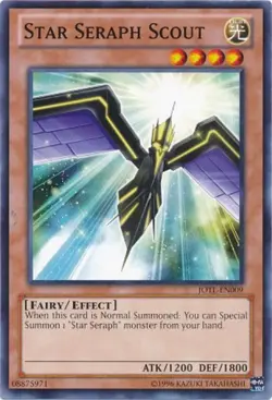 Star Seraph Scout JOTL-EN009 Common Yu-Gi-Oh Card (U) New - Image 1