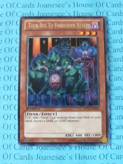 Tour Bus To Forbidden Realms JOTL-EN085 Silver Rare Yu-Gi-Oh Card 1st Edition - Image 1