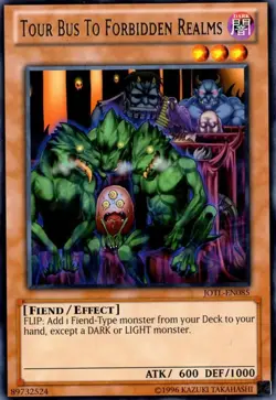 Tour Bus To Forbidden Realms JOTL-EN085 Silver Rare Yu-Gi-Oh Card (U) - Image 2