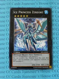 Ice Princess Zereort JOTL-EN052 Common Yu-Gi-Oh Card 1st Edition New - Image 1
