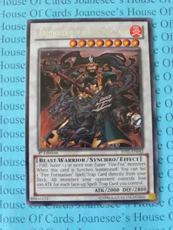 Brotherhood of the Fire Fist - Kirin JOTL-EN042 Rare Yu-Gi-Oh Card 1st Edition - Image 1