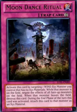 Moon Dance Ritual JOTL-EN089 Silver Rare Yu-Gi-Oh Card (U) - Image 1