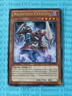 Archfiend Cavalry JOTL-EN030 Rare Yu-Gi-Oh Card 1st Edition New - Image 1