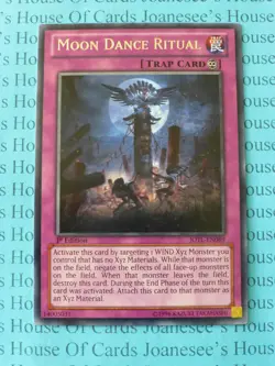 Moon Dance Ritual JOTL-EN089 Silver Rare Yu-Gi-Oh Card 1st Edition New - Image 1