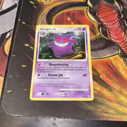 Gengar 17/99 Pokemon Card Regular Near Mint NM - Image 1