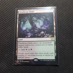 MTG Deathcap Glade Innistrad: Crimson Vow 261 Rare - Image 1