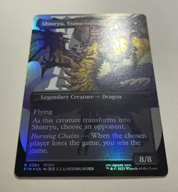 Final Fantasy Zenos yae Galvus // Shinryu, Transcendent Rival Foil - Image 4