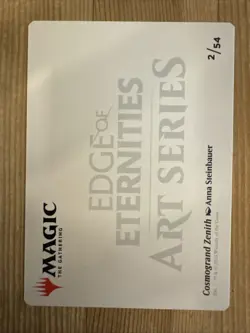 MTG Edge of Eternities Art Series Cosmogrand Zenith 2/54 - Image 2