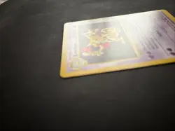 Pokemon TCG Kadabra Base Set 32/102 Regular Shadowless Uncommon Non Holo 1999 - Image 3
