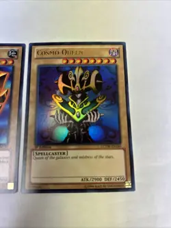 Yugioh - Millenium Shield LCYW-EN159 Super + Cosmo Queen EN160 ULTRA NM SET 1st - Image 3