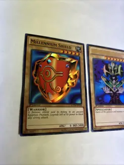 Yugioh - Millenium Shield LCYW-EN159 Super + Cosmo Queen EN160 ULTRA NM SET 1st - Image 4