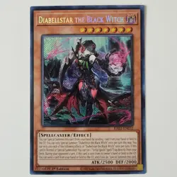 Diabellstar the Black Witch - RA03-EN032 - NM - Secret Rare - 1st ed Yugioh - Image 1