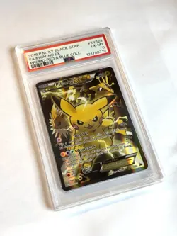 ⚡ Pikachu-EX XY124 Black Star Promo - PSA 6 EX-MT - Pokemon Card 2016 - Image 4
