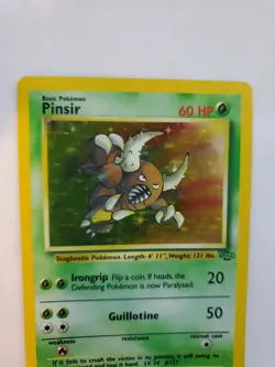 Pinsir Jungle Holo Pokemon Card Base Fossil WOTC - Image 5