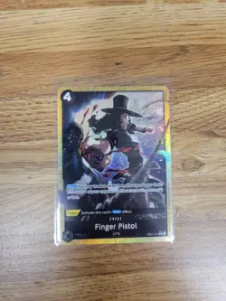 One Piece Card Game Finger Pistol Alt Art Premium Booster Vol.2 English PRB02 - Image 1
