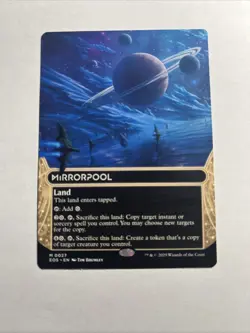 Mirrorpool 0027 Borderless Edge of Eternities: Stellar Sights MTG + Bonus Card!! - Image 1