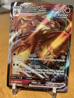 Blaziken VMax 21/198 Chilling Reign Ultra Rare Pokemon TCG card game - Image 1