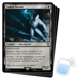 VASHTA NERADA X4 Universes Beyond: Doctor Who Magic MTG MINT CARD - Image 1