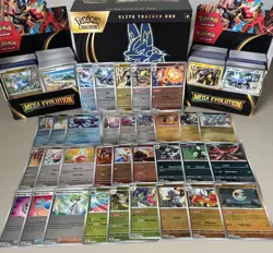 Mega Evolution Bulk Card Bundle Job Lot EN600+ Pokemon Cards Wholesale (2) - Image 1