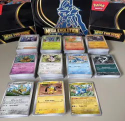 Mega Evolution Bulk Card Bundle Job Lot EN600+ Pokemon Cards Wholesale (2) - Image 2