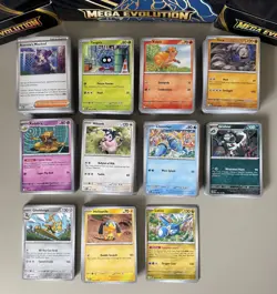 Mega Evolution Bulk Card Bundle Job Lot EN600+ Pokemon Cards Wholesale (2) - Image 3
