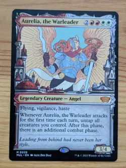 MTG Aurelia, the Warleader - Angel - March of the Machine - Multiverse Legends - Image 1