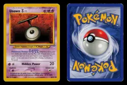 Unown [T] 88/105 - MP - Neo Destiny, WOTC Pokemon - Image 3