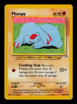 Phanpy 76/105 - LP - Neo Destiny, WOTC Pokemon - Image 1