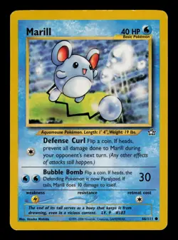 Marill 66/111 - LP - Neo Genesis, WOTC Pokemon - Image 1