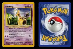 Girafarig 58/111 - LP - Neo Genesis, WOTC Pokemon - Image 3