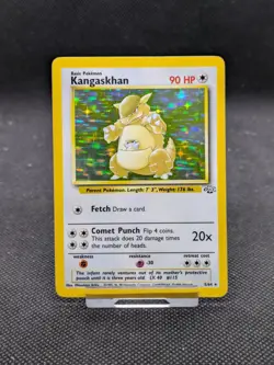 Kangaskhan 5/64 Jungle Set Holo Rare Pokemon WOTC LP EXCELLENT - Image 1