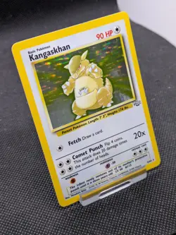 Kangaskhan 5/64 Jungle Set Holo Rare Pokemon WOTC LP EXCELLENT - Image 2