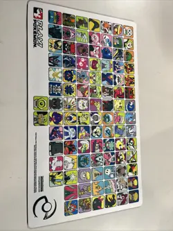Pokemon TCG Professor Program Kalos (WHITE) Official Play mat! - Image 1