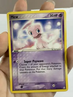 Pokemon Mew 111/110 Non Holo Rare DVD Promo *Damaged* - Image 2